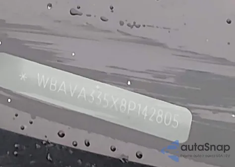 2008 BMW 328I from USA, damaged, VIN WBAVA335X8P142805